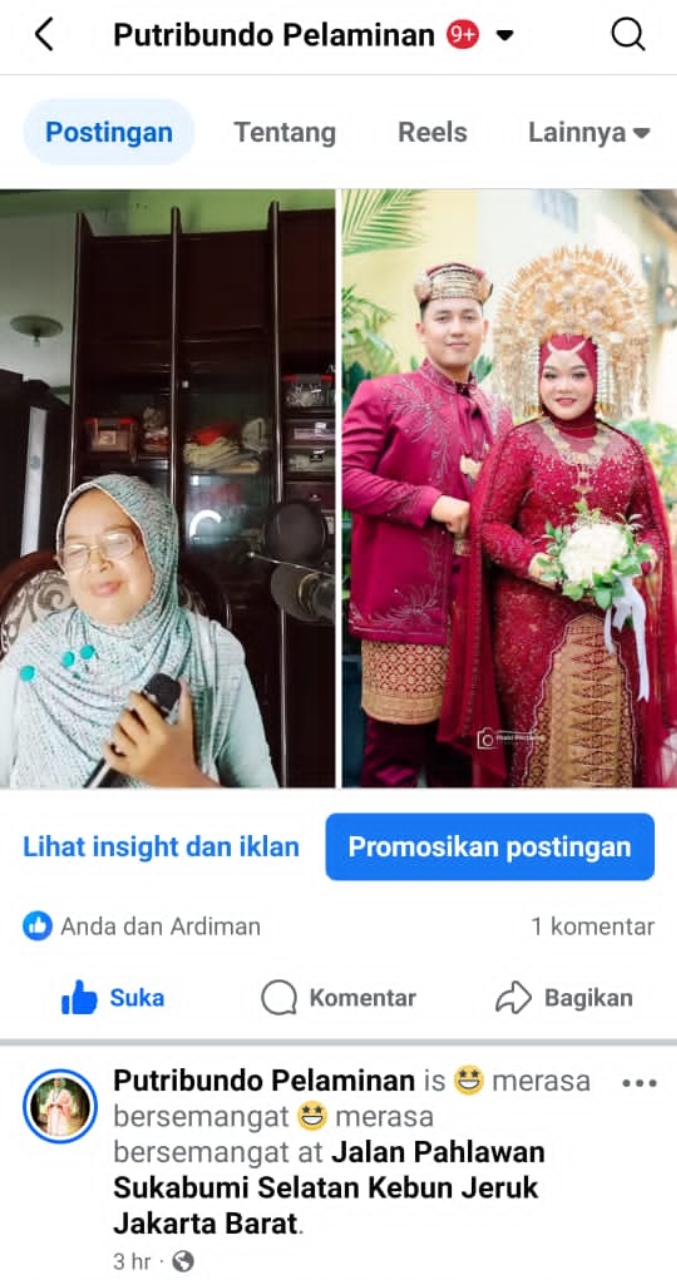 Foto: Pelaminan Bundo