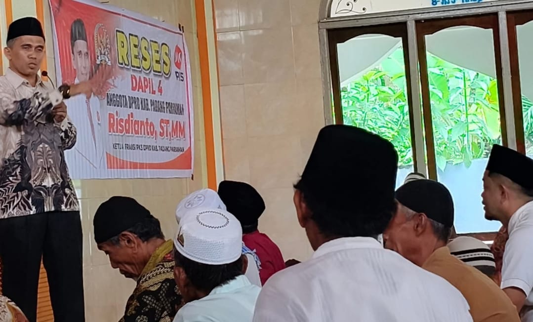 Anggota DPRD Padang Pariaman Dapil IV : Risdianto S.T, M.T Saat Reses Di Nagari Campago